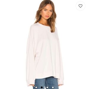 Selkie The Pillow Sweater in Creme Size S